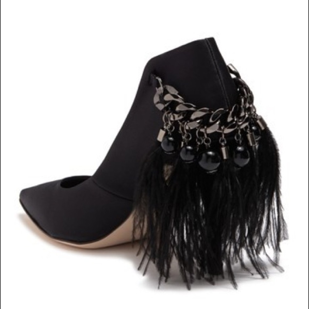 Something Bleu shiloh heel Pump Black 6